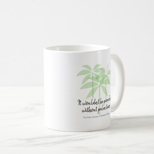 Ce ne serait pas le paradis - Mug (Devant droit)