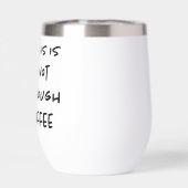 Ce n'est pas assez de café blanc (Arrière)