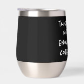 Ce n'est pas assez de café sur le noir (Droite)