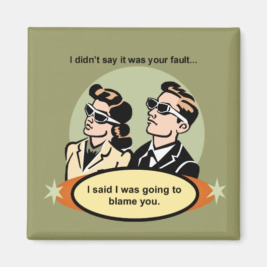 Ce n'est pas le bon aimant (Devant)