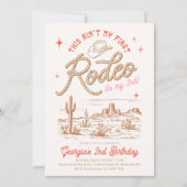 Ce n'est pas ma première invitation au Rodéo (Devant)