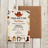 Ce n'est pas ma première invitation Rodeo Boy