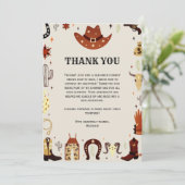 Ce n'est pas mon premier Carte de remerciements Ro (Debout devant)