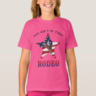 Ce n'est pas mon premier T-shirt RODEO / Lettre no