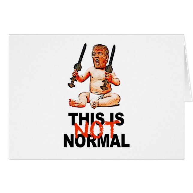 Ce n'est pas normal (Devant horizontal)