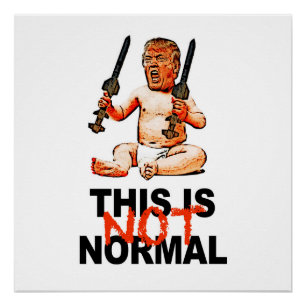 Ce n'est PAS normal ! Signe de protestation