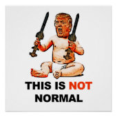 Ce n'est PAS normal ! Signe de protestation (Devant)