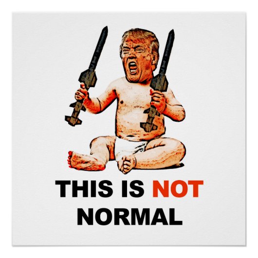 Ce n'est PAS normal ! Signe de protestation (Devant)