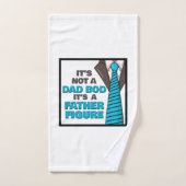 Ce n'est pas un papa Bod C'est un père Figure (Serviette à main)