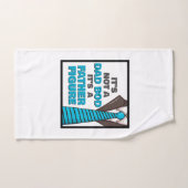 Ce n'est pas un papa Bod C'est un père Figure (Serviette à main)