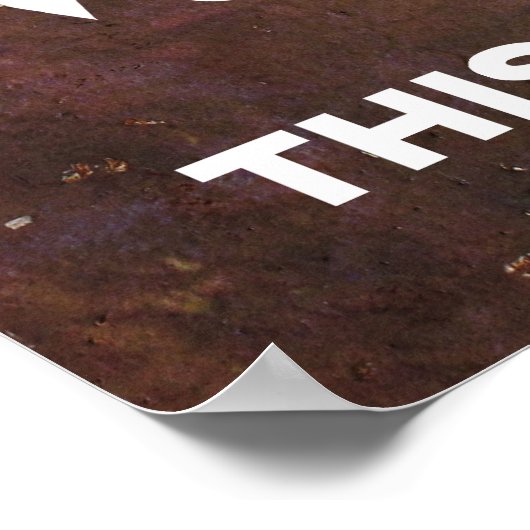 Ce n'est pas un poster de Père Noël (Coin)