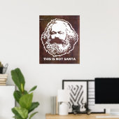Ce n'est pas un poster de Père Noël (Bureau à domicile)