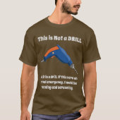 Ce n'est pas un T-shirt de perceuse (Devant)