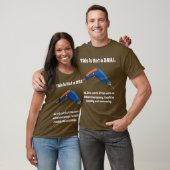 Ce n'est pas un T-shirt de perceuse (Unisexe)