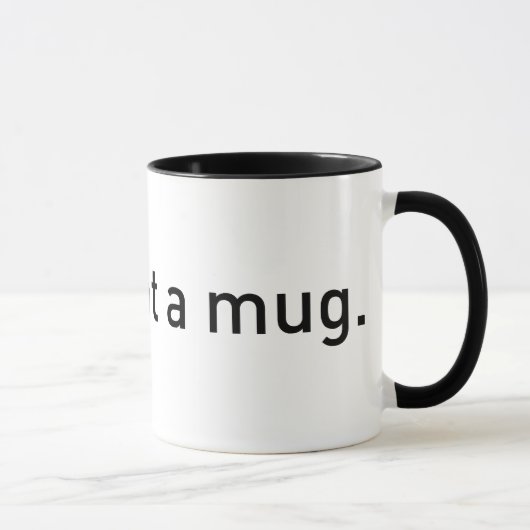 Ce n'est pas une tasse (Droite)