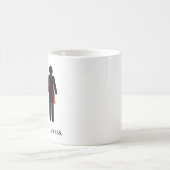 Ce n'était jamais une robe - Mug (Centre)