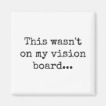 Ce n'était pas sur mon aimant de carte visuelle