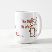 Ce Peut Être Du Vin - Édition Cat Mug (Devant droit)