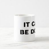 Ce peut être tasse faite (Centre)