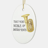 Ce plus noble des instruments - ornement de tuba (Gauche)