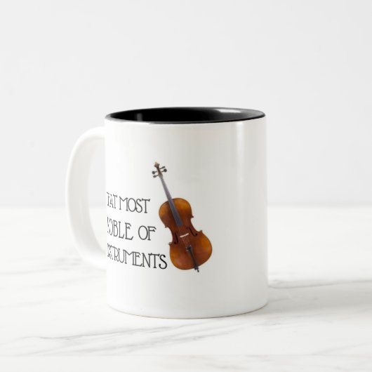 Ce plus noble des instruments - tasse de (Devant gauche)