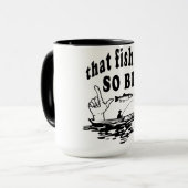 Ce poisson était si gros Mug à café drôle (Devant gauche)