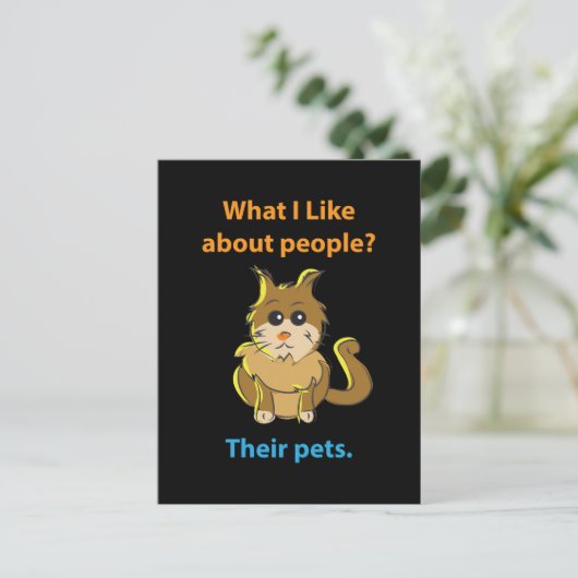 Ce que j'aime à propos des cartes de personnes (Debout devant)
