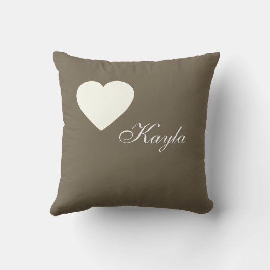 Ce que j'aime le plus Coussin (Verso)