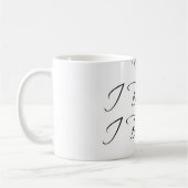 Ce que je crois, je deviens tasse (Gauche)