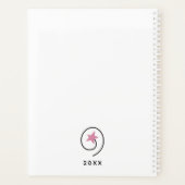 Ce que la vie veut Citation Motivation Rose (Dos)