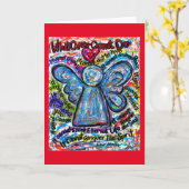 Ce que le cancer ne peut pas faire Carte de voeux (Fleur jaune)