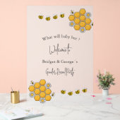 ce que le genre bébé bebe révélera la fête gelée (Mariage)