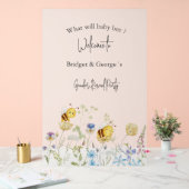 ce que le genre bébé bebe révélera la fête gelée (Mariage)