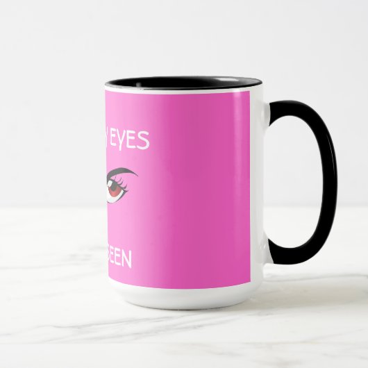 Ce Que Mes Yeux Ont Vu Coffee Mug Cup (Droite)