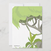 Ce que nous verrons à la Z00 Invitations de fête d (Dos)