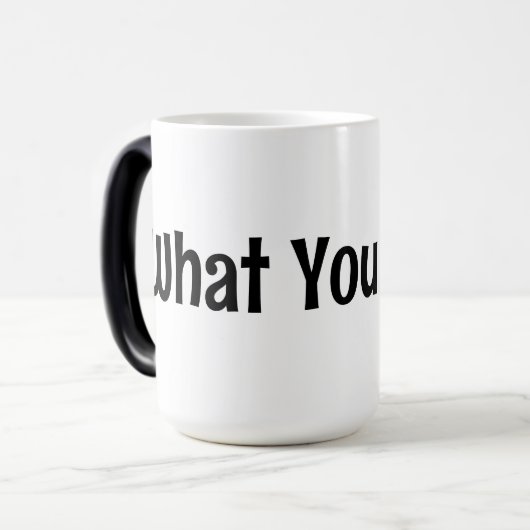 Ce Que Tu Dis ! Café Mug (Devant gauche)