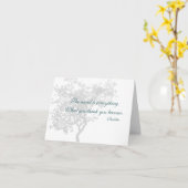 Ce que vous pensez vous devenez citation - cartes (Fleur jaune)