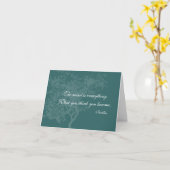 Ce que vous pensez vous devenez citation - cartes (Fleur jaune)