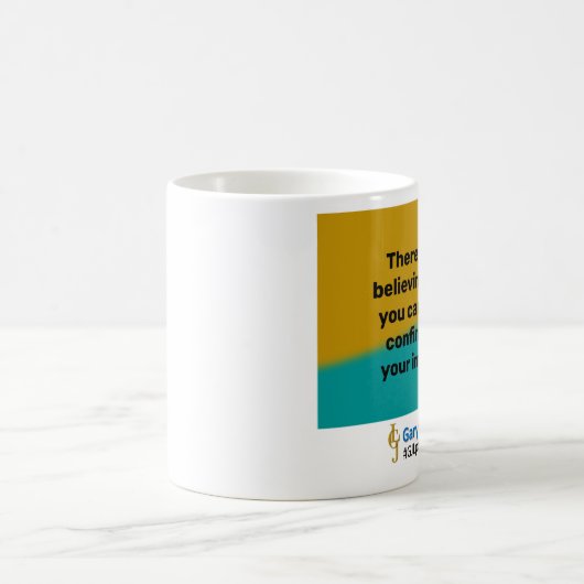 "Ce que vous pouvez accomplir" Mug (Centre)