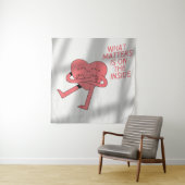 Ce qui compte, c'est sur la tapisserie intérieure (En situation)