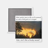 Ce qui compte le plus Magnet (Recto/Verso)