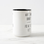 Ce qui est pour la tasse de café de dîner (Centre)