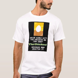 Ce qui est venu d'abord le poulet ou le T-shirt