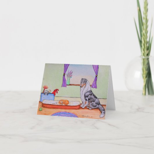 Ce qui est vôtre est carte pour notes de la mine (Devant)