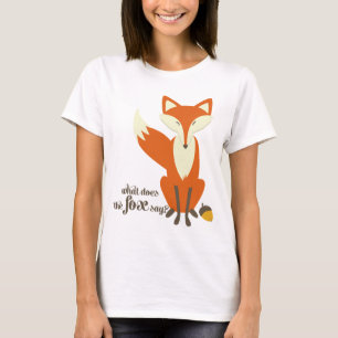 Ce qui fait le Fox pour indiquer le T-shirt
