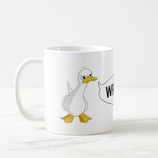 CE QUI LE CANARD ? ! Tasse de café (Gauche)