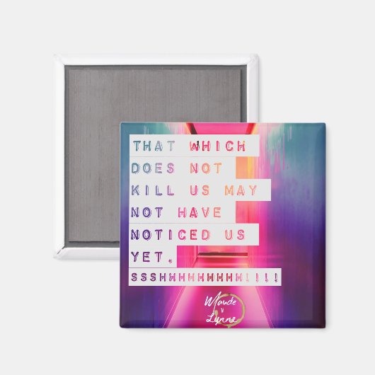 Ce qui ne nous tue pas aimant (Recto/Verso)