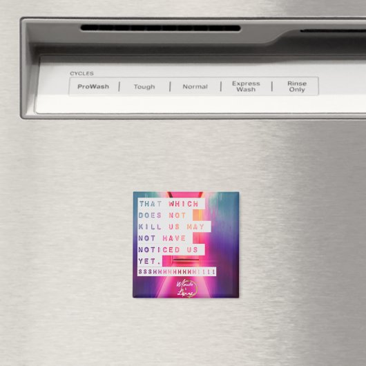 Ce qui ne nous tue pas aimant (In Situ (Lave-vaisselle))