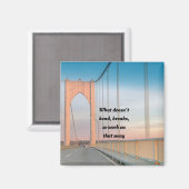 Ce qui ne plie pas rompt le mignon aimant de devis (Recto/Verso)