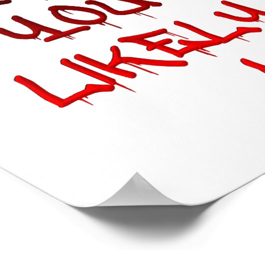 Ce qui ne vous tue pas Poster drôle (Coin)